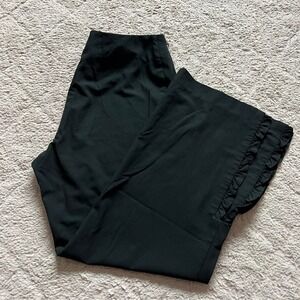 Trina Turk Open Slit Flared Leg Pants Women's Size 6